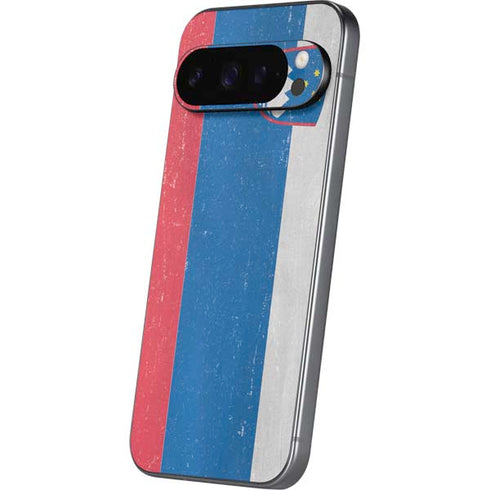Slovenia Flag Distressed Google Pixel 9 Pro Skin